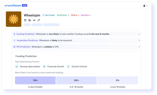 sales prospecting tools: crunchbase