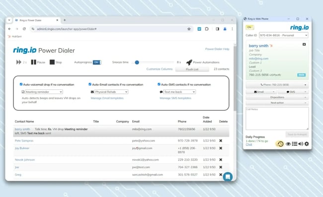 sales prospecting tools ring.io